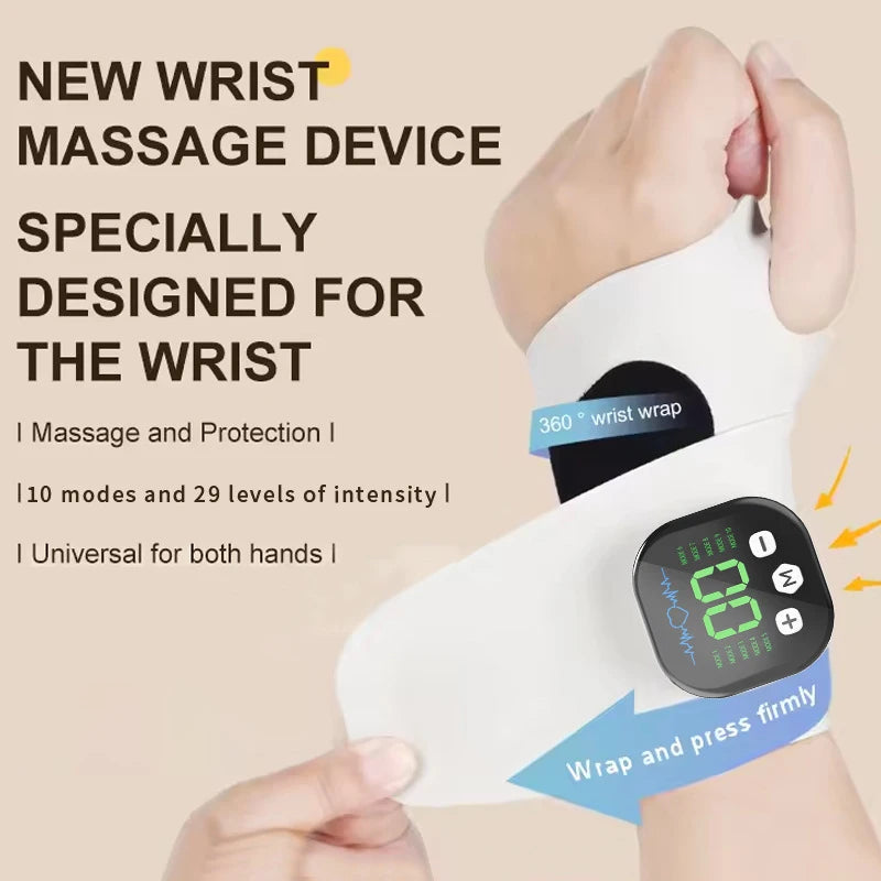 Ergovibe™ Smart Heat & Therapy Wrist Massager
